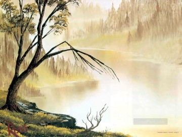 遠くの丘 BR フリーハンドの風景 Oil Paintings